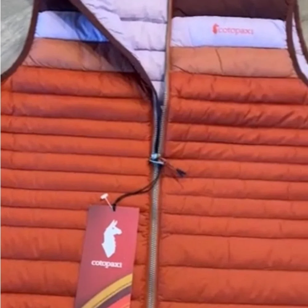 COTOPAXI | Fuego 800 Fill Down Vest Women's L Chestnut & Spice - Picture 2 of 10